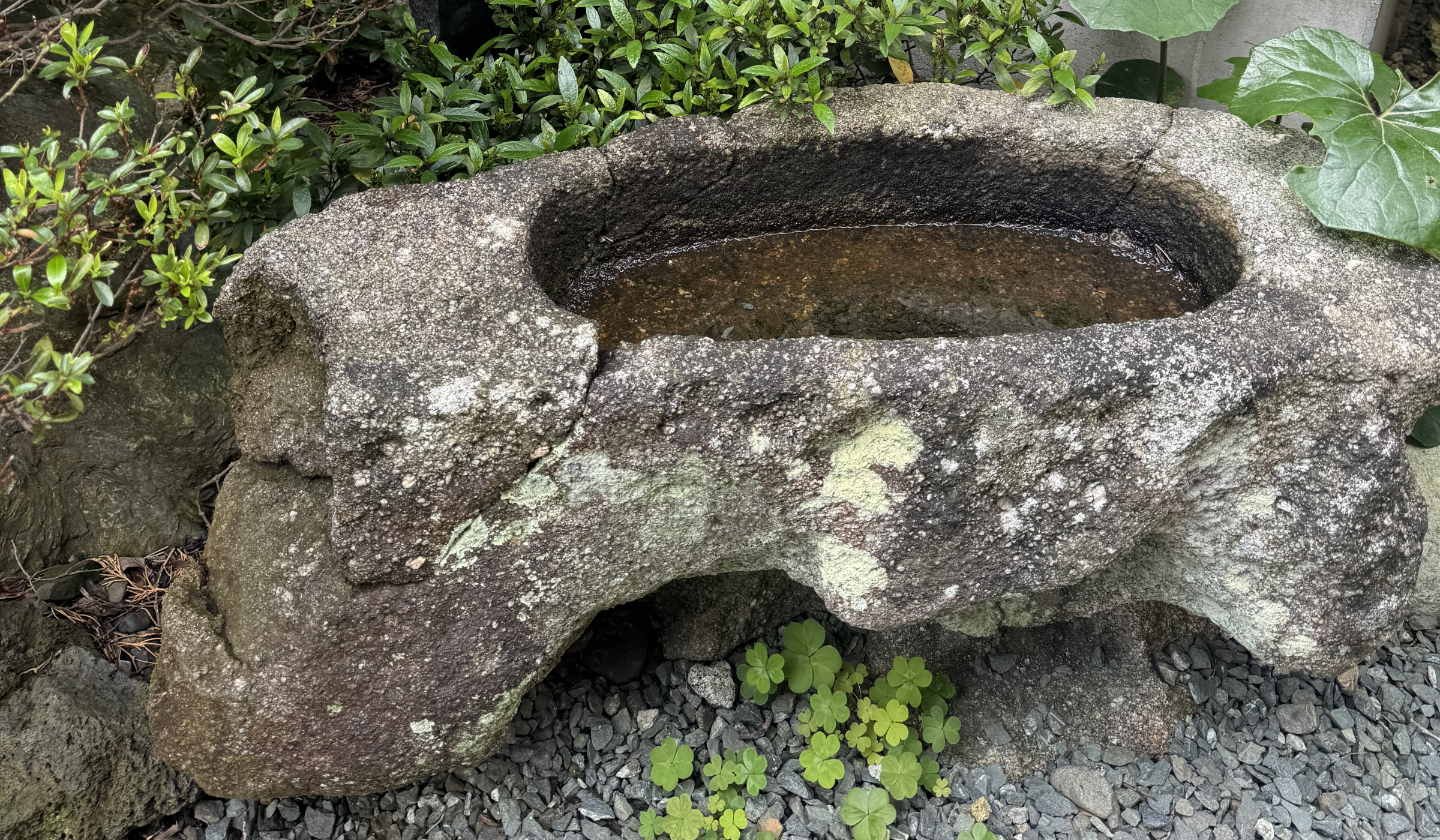 信玄公お手水鉢